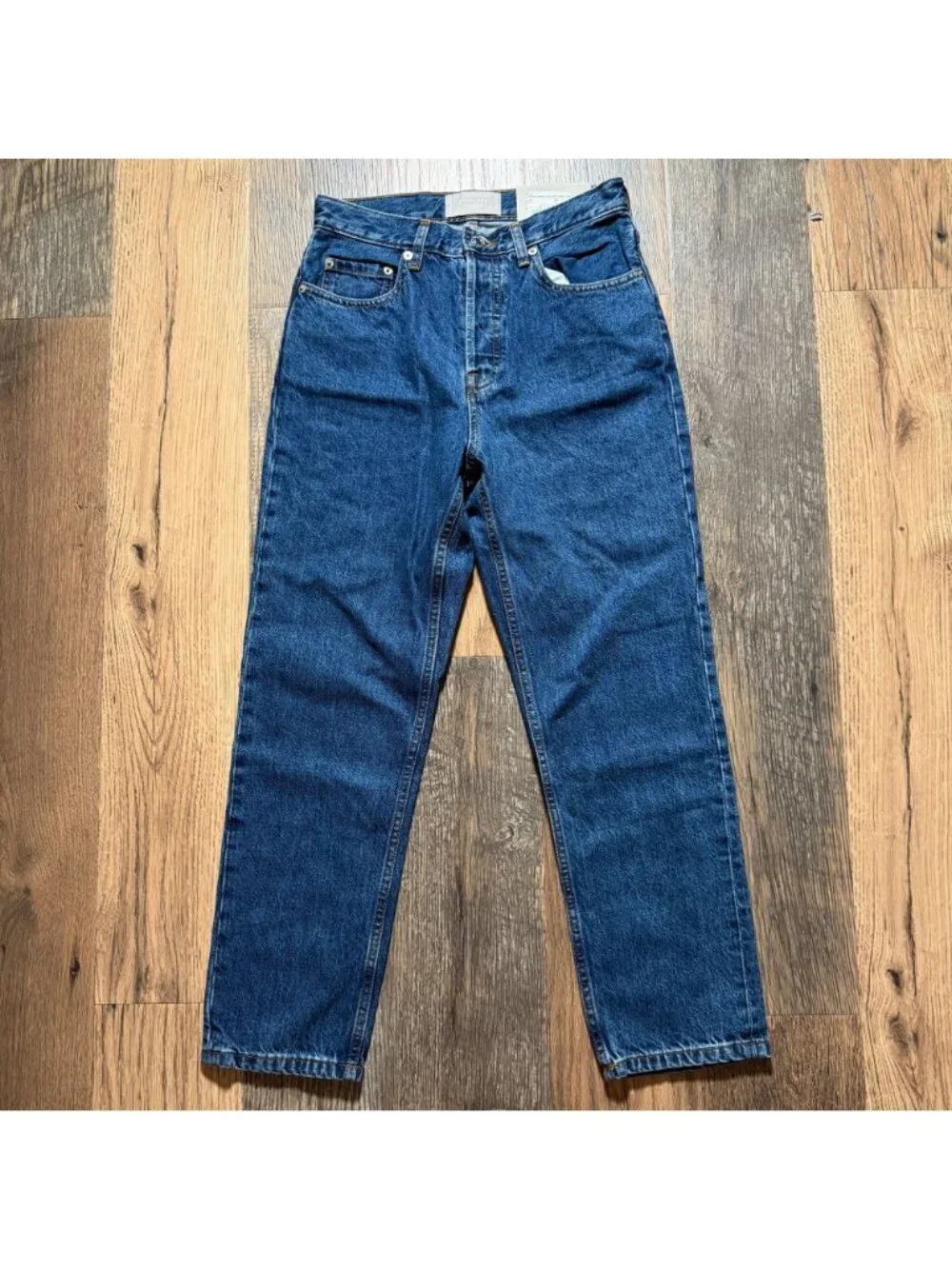 Everlane The 90's Cheeky Jean in Deep Atlantic Blue Size 26 Ankle NWT